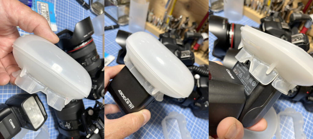 完成、ストロボと合体。